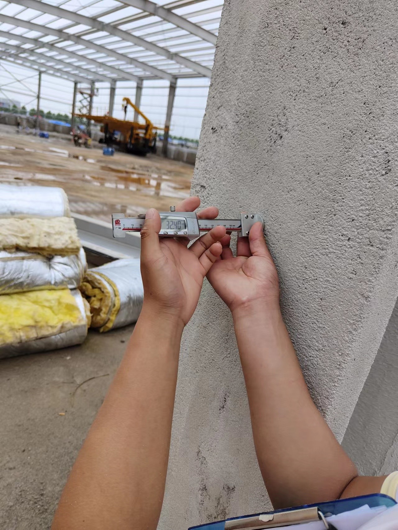 非膨脹型鋼結(jié)構(gòu)防火涂料厚度檢測(cè)