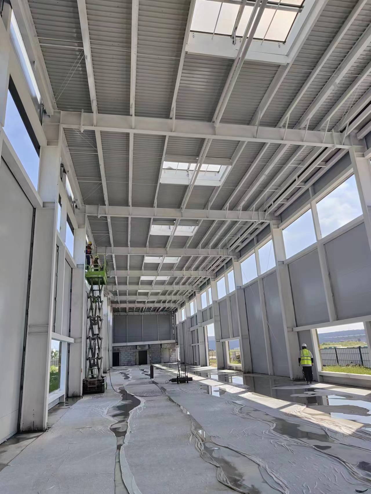 小鵬汽車鋼結(jié)構(gòu)防火涂料施工圖